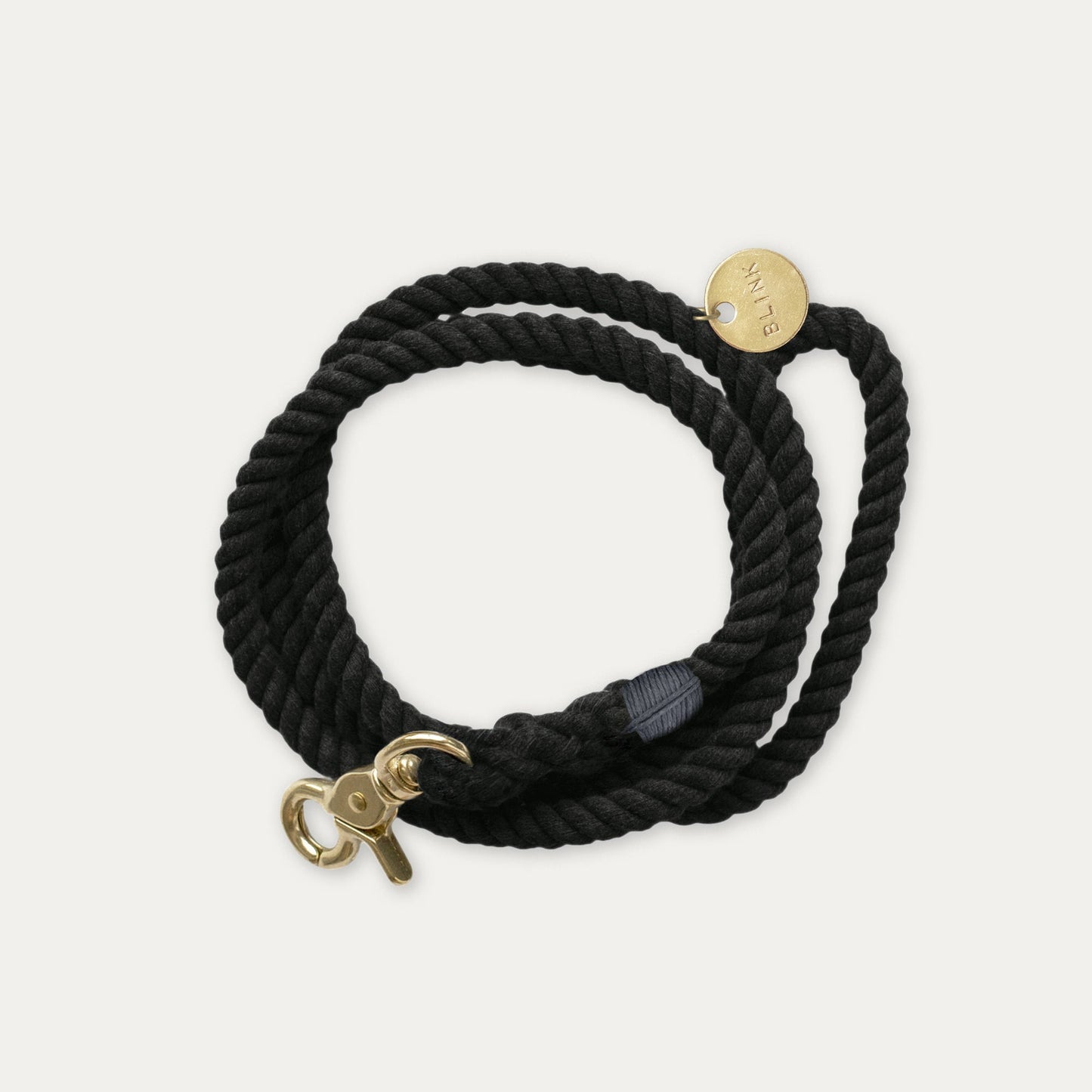 Black Sailing Rope Dog Leash