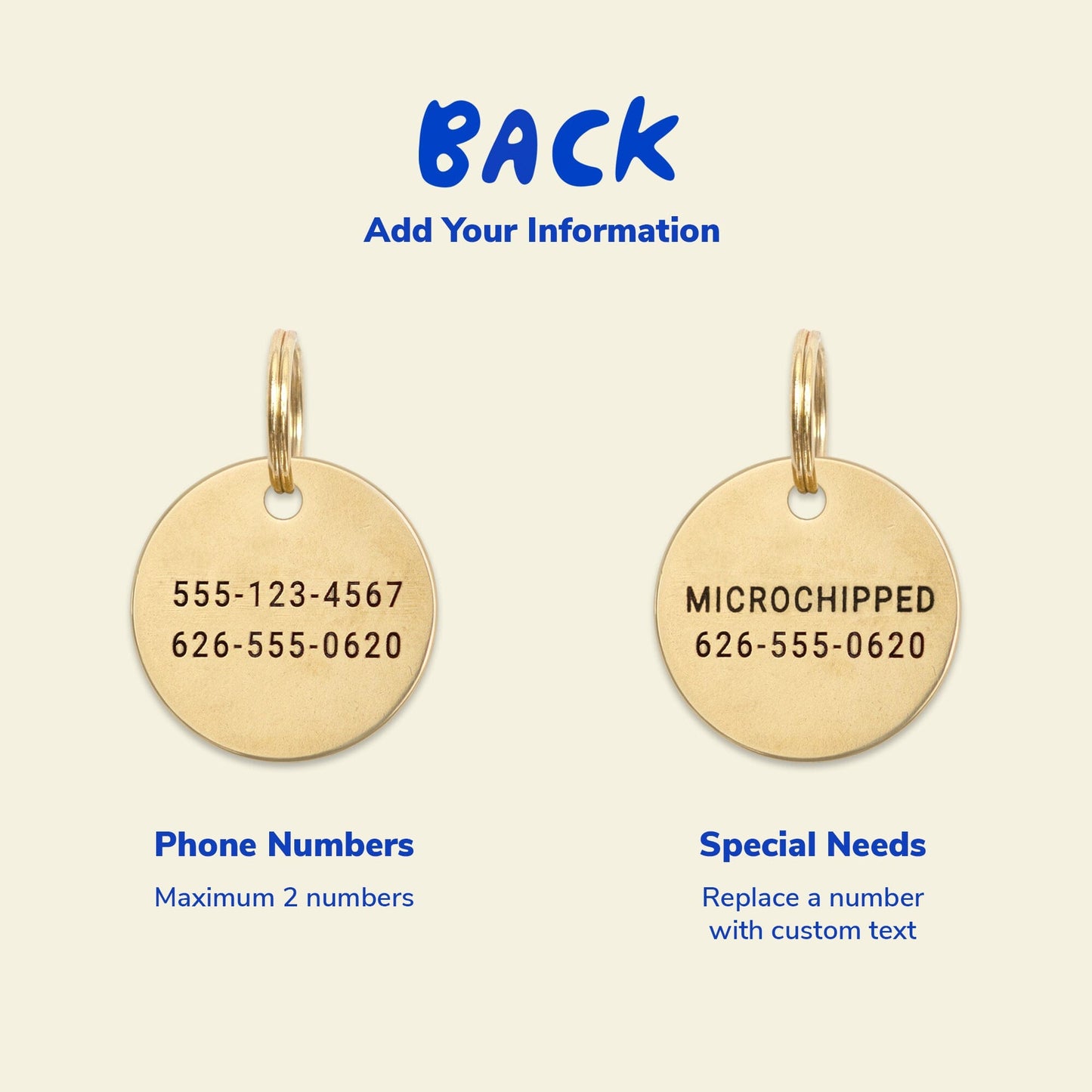 back of the tag