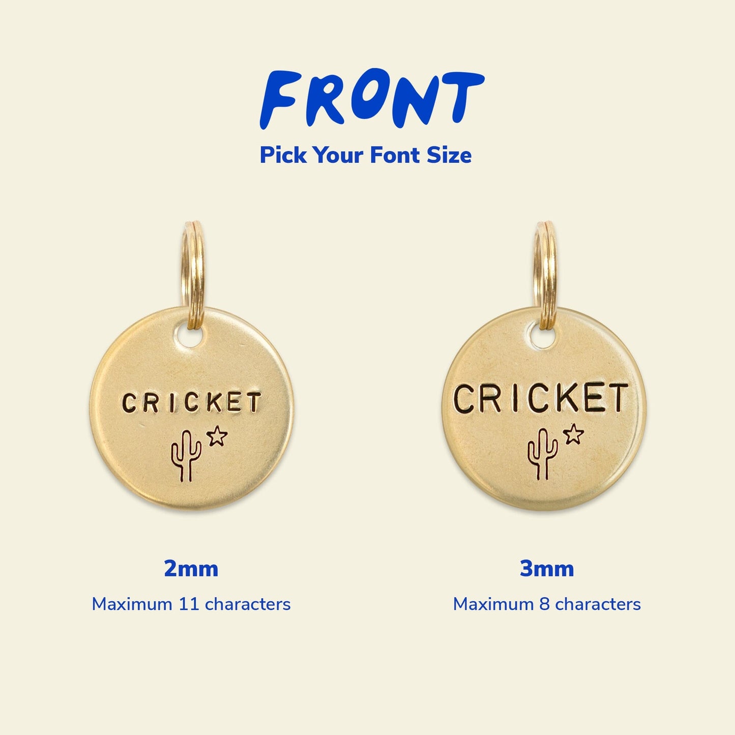 font sizes