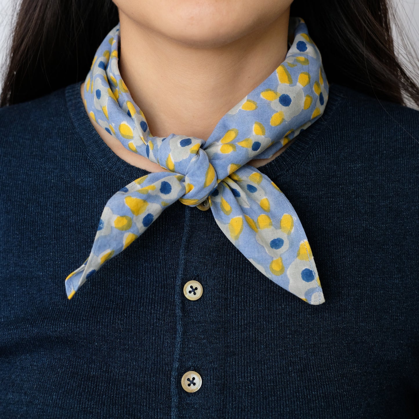 Block print bandana