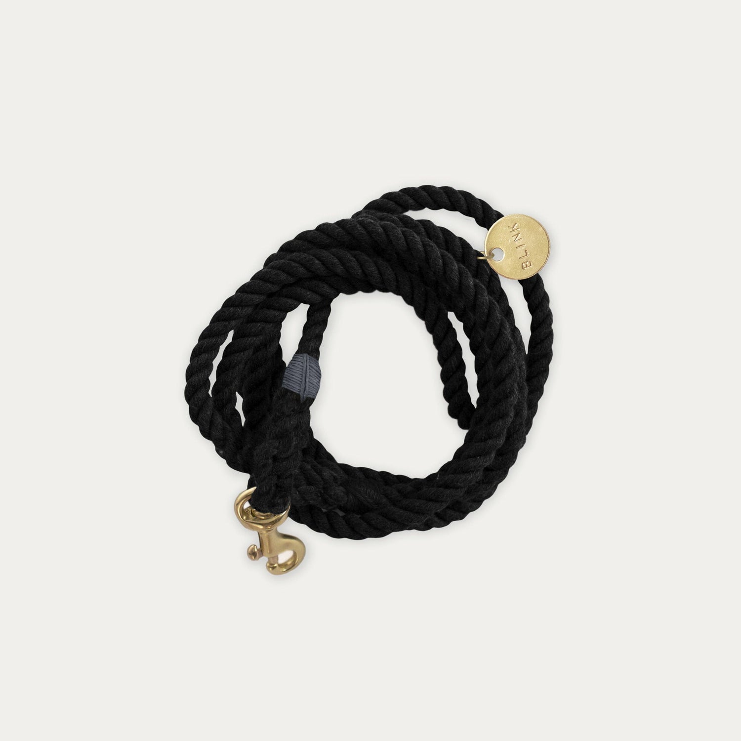 Black Sailing Rope Dog Leash – BLINK