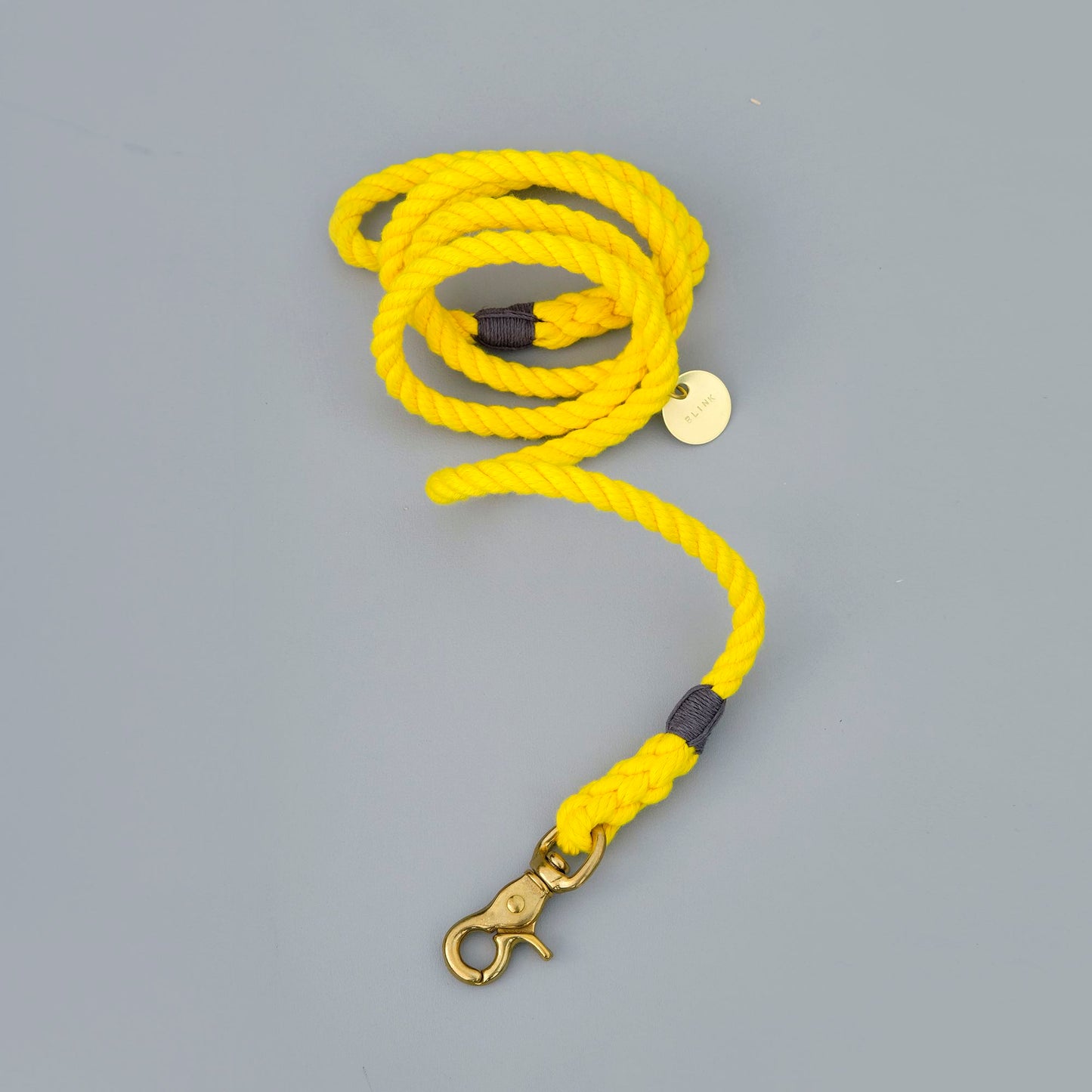 Yellow Sailing Rope Leash